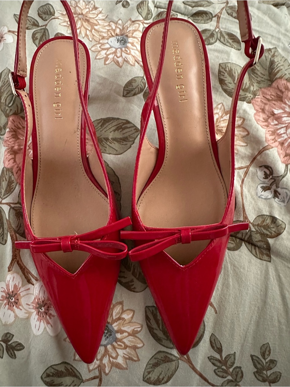 Red MADDEN GIRL heels